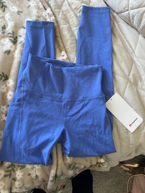 Lululemon High-Rise Purple-Blue Leggings NWT